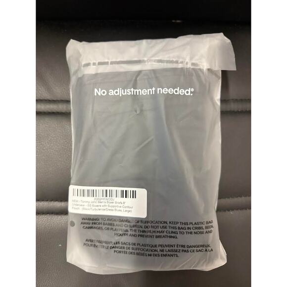 NEW! Tommy John Men's Second Skin Boxer Briefs 3pk Large - Picture 8 of 8